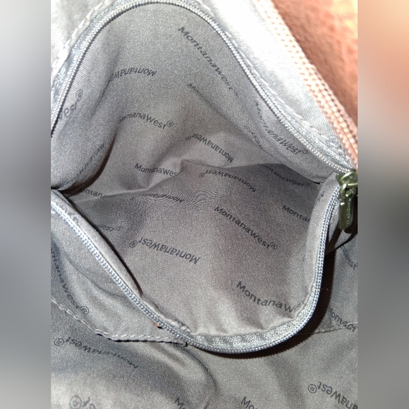 Montana West Brown Messenger Bag Leather Compact - Picture 8 of 9